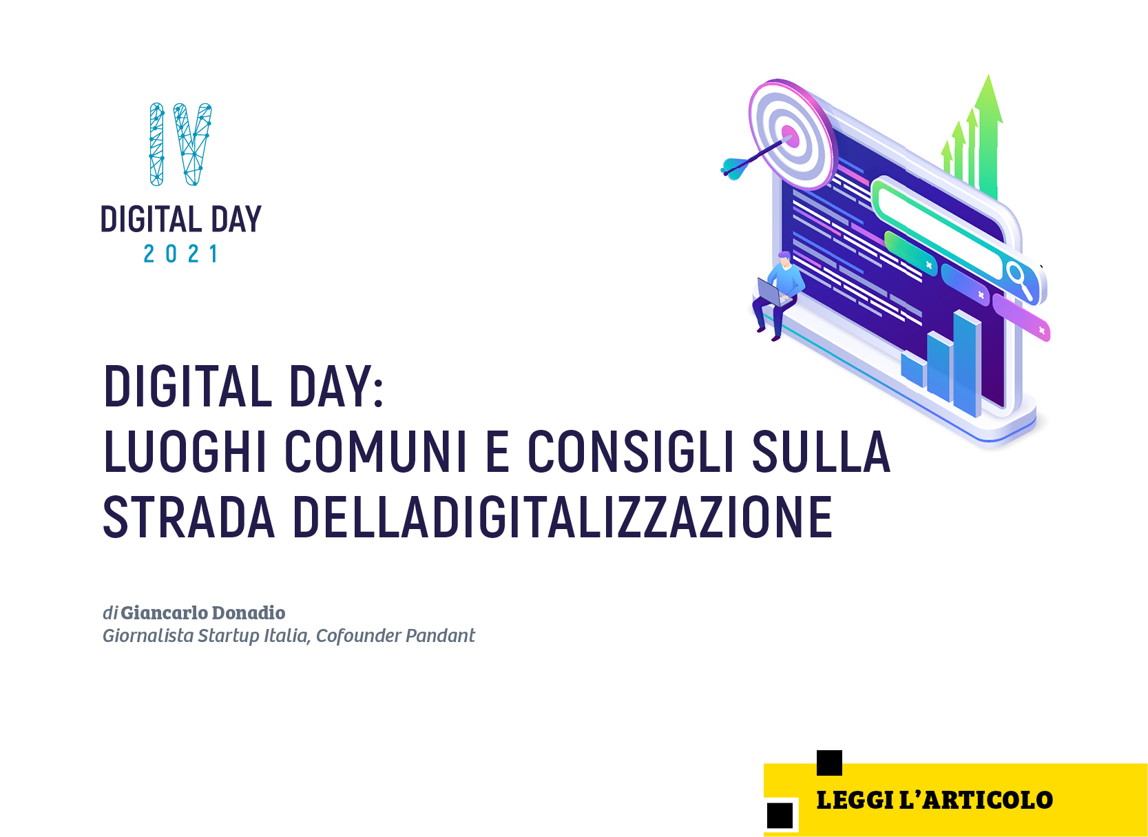 Scopri di più sull'articolo Digital Day: luoghi comuni e consigli sulla strada della digitalizzazione