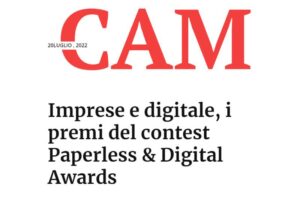 Scopri di più sull'articolo Cronache di Abruzzo e Molise – Imprese e digitale, i premi del contest Paperless & Digital Awards