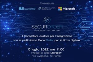 Scopri di più sull'articolo Firma digitale, presentazione domani a Microsoft Italia del Connettore Custom